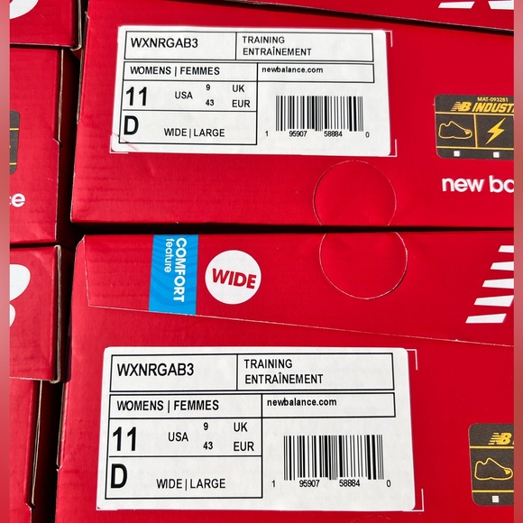 New Balance Unisex Work Shoes Dyna Soft Nergize V3 Black D-Width Slip Resistant - Picture 11 of 11